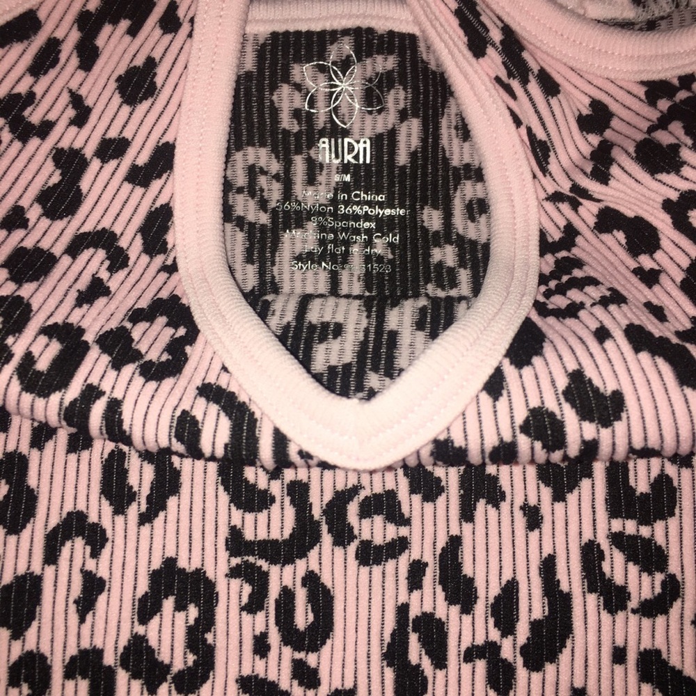 Blush Pink Leopard Bodysuit
